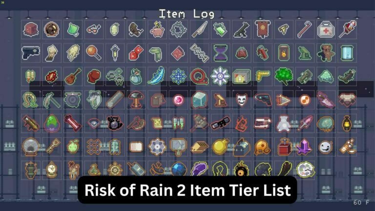 Risk of Rain 2 Item Tier List
